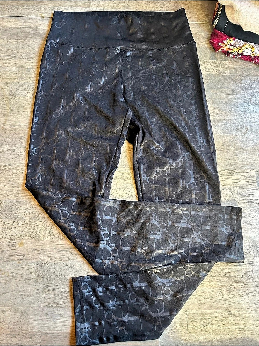Christian Dior Monogram Leggings Black XXL